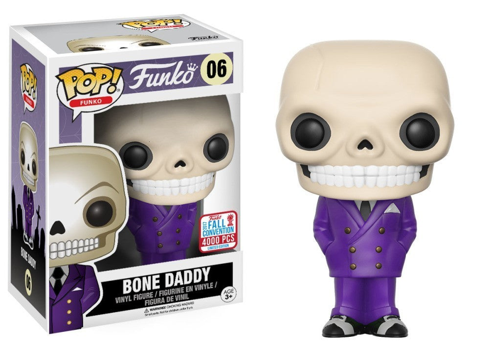 Funko Pop! Spastik Plastik Bone Daddy #06 2017 NYCC Exclusive LE4000