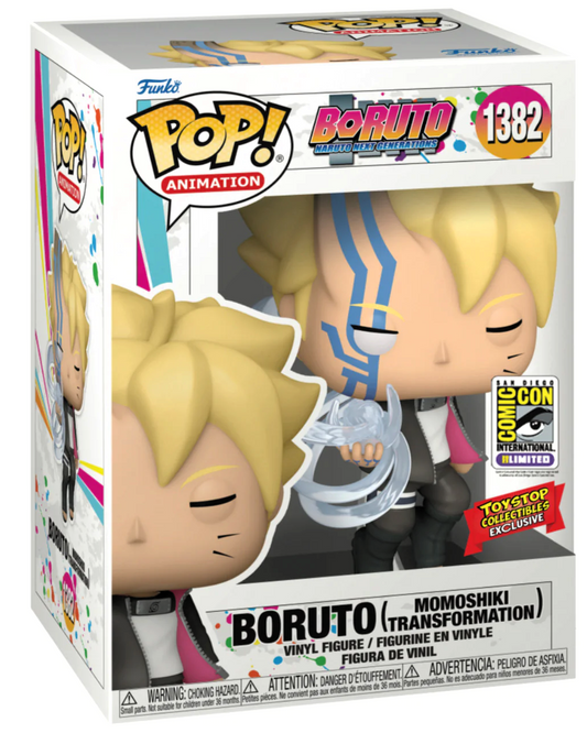 Funko Pop! Vinyl Boruto: Momoshiki Transformation Toy Stop SDCC 2023 Exclusive