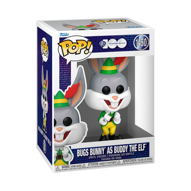 Funko Pop! Vinyl: Looney Tunes - Bugs Bunny as Buddy the Elf #1450