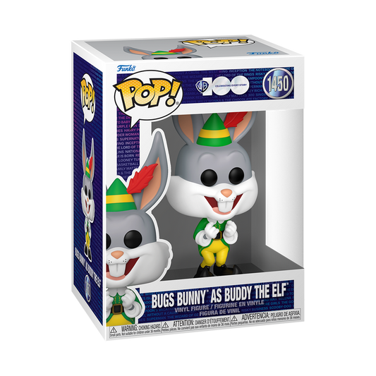 Funko Pop! Vinyl: Looney Tunes - Bugs Bunny as Buddy the Elf #1450
