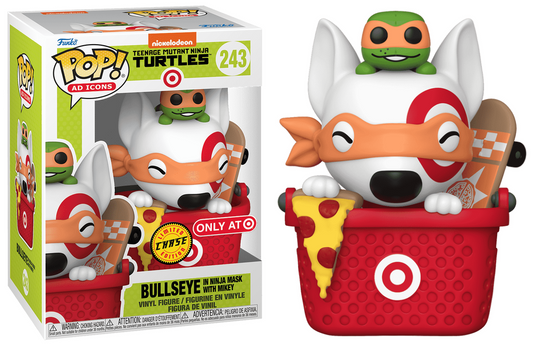Funko Pop! Vinyl: Teenage Mutant Ninja Turtles Bullseye (Chase) Target Exclusive #243