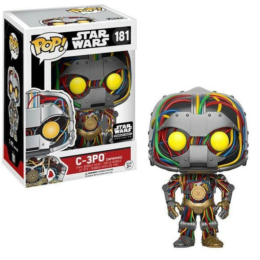 Funko Pop! Star Wars C-3PO Unfinished Smuggler's Bounty Exclusive #181