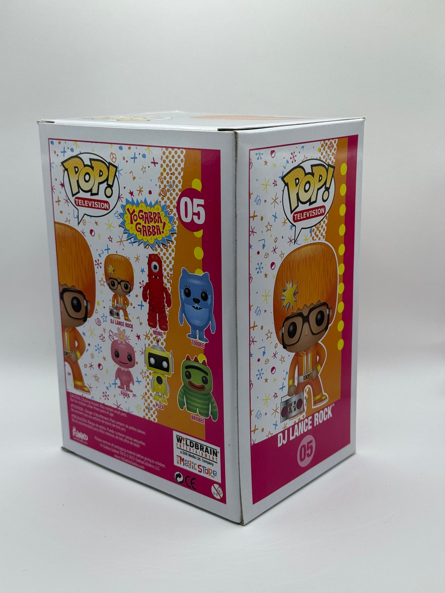 Funko Pop! Vinyl: Yo Gabba Gabba! - DJ Lance Rock #5 (480 pcs)