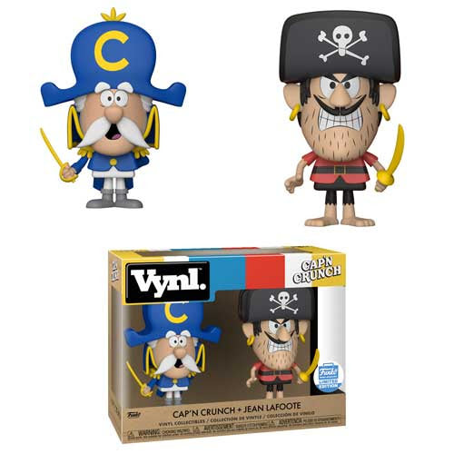 Funko Vynl Cap'n Crunch Jean LaFoote Exclusive Vinyl Figure 2 Pack Pop Shop