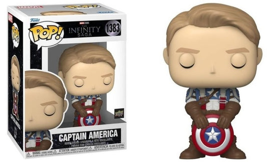 FUNKO POP CAPTAIN AMERICA UPPER DECK EXCLUSIVE MARVEL INFINITY SAGA 1383