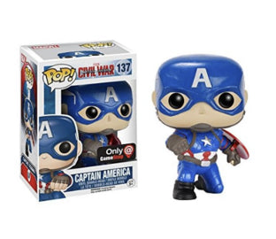 Funko Pop! Marvel Captain America #137 (GameStop Exclusive)