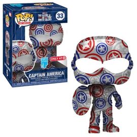 Funko Pop! Art Series Marvel Falcon Winter Soldier Captain America #33 Target