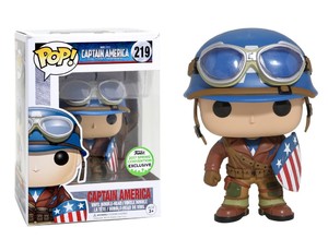 Funko Pop Marvel Captain America The First Avenger #219 2017 ECCC Exclusive