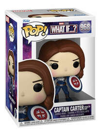 Funko Pop! Vinyl: Captain Carter Stealth Suit #968 Marvel What if Figure