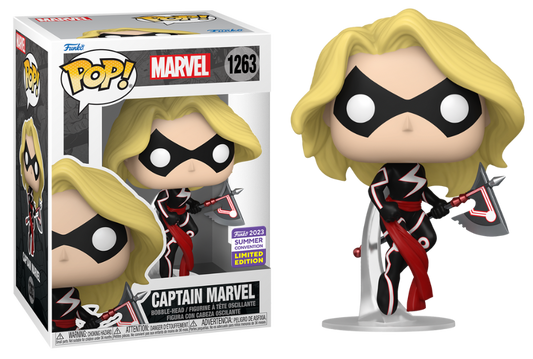 Funko Pop! Marvel Captain Marvel Bobble-Head Funko 2023 Summer Convention #1263
