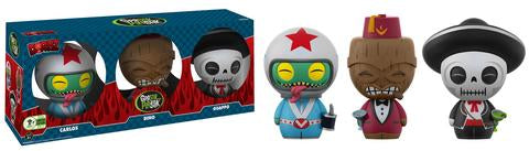 Funko Dorbz - Spastik Plastik - DINO CARLOS & GUAPO 3 pack, ECCC 2017 LE2000