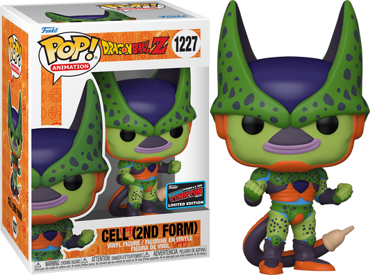 Funko Pop Cell (2nd Form) #1227 - Official 2022 NYCC Dragon Ball Z