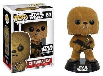 Funko Pop! Star Wars Chewbacca #63 Smugglers Bounty Exclusive Vaulted 2015