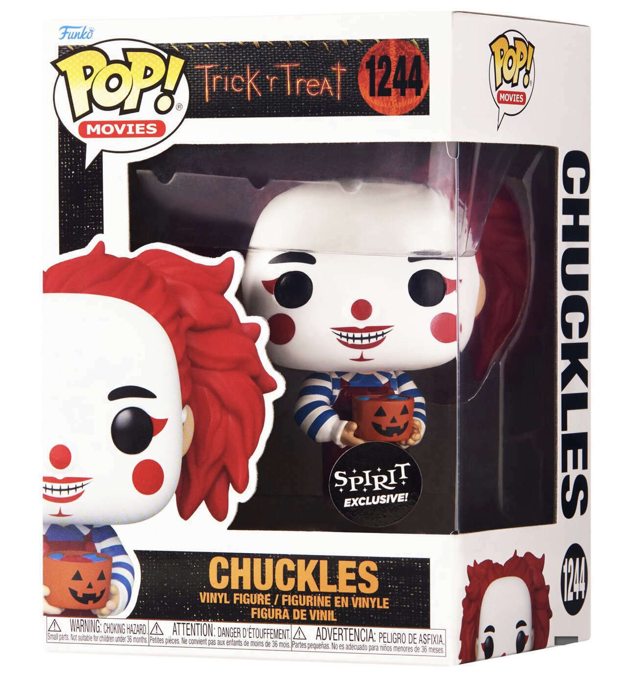 Funko Pop Chuckles 1244 Trick r Treat Movies Spirit Halloween Exclusive Figure