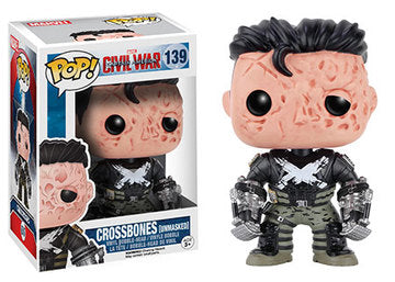 Funko POP! Marvel - Civil War: B&N Exclusive Unmasked Crossbones #139
