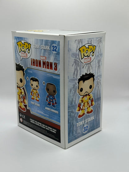 Funko Pop! Tony Stark Unmasked SDCC 2013 Limited Edition Iron Man 3 Marvel #32