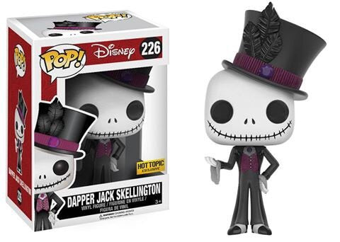 Funko Pop! Vinyl: Disney - Dapper Jack Skellington - Hot Topic (Exclusive) #226