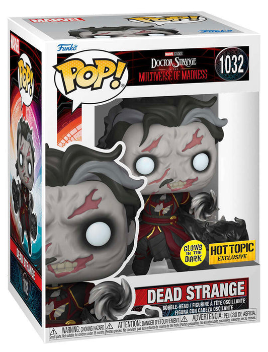 Funko Pop! Marvel 1032 Dead Strange Glows Hot Topic Exclusive Vinyl Figure