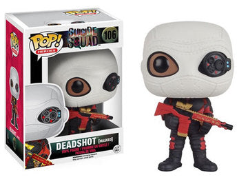 Funko POP! Heroes DC Comics Suicide Squad Deadshot Masked #106 Vinyl Figure