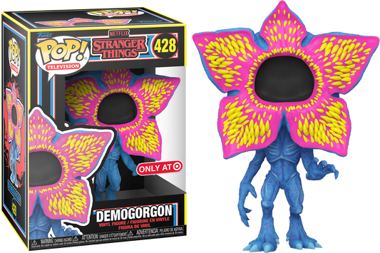 Funko Pop! Stranger Things Demogorgon Blacklight Target #428