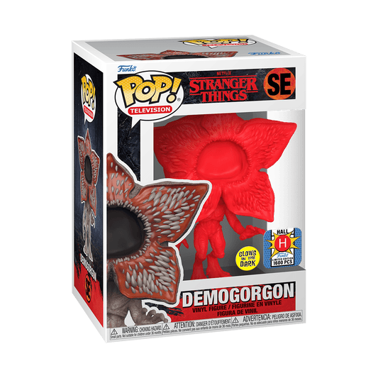 Funko Pop! Vinyl: Stranger Things - Demogorgon (Red) (Glows In The Dark) Hall H