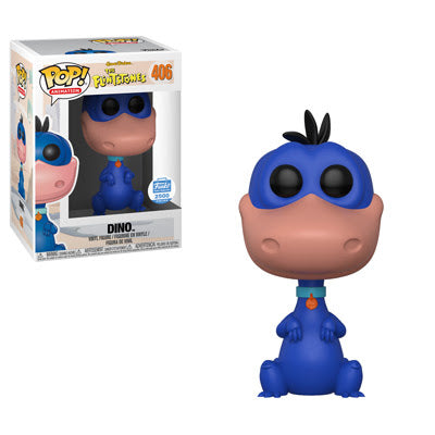 Funko Pop! The Flintstones - Dino #406 - (Blue) - Funko Shop 2500 pcs