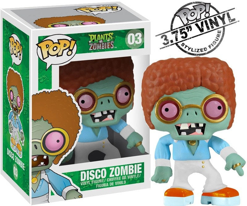Funko Pop! Vinyl: Plants vs. Zombies - Zombie (Disco) #03
