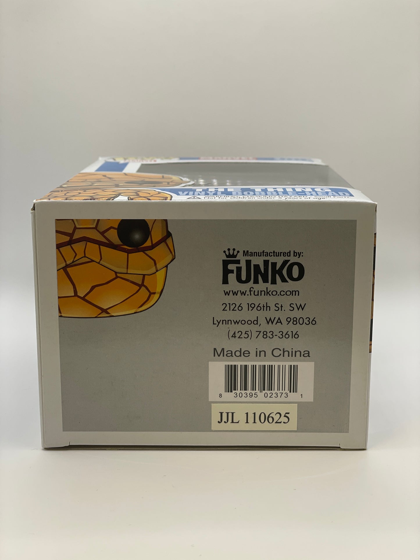 Funko Pop! SDCC 2011 480 piece The Thing 09 (Metallic, Blue Eyes)