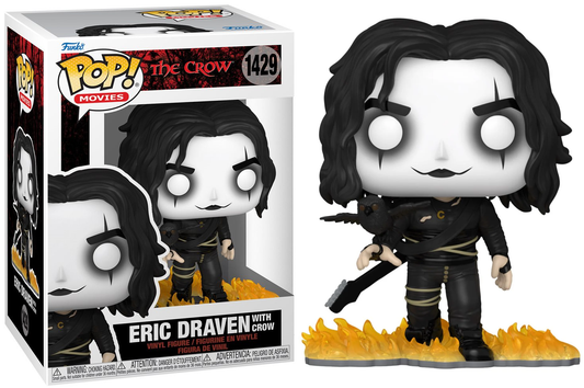 Funko Pop! Vinyl: The Crow - Eric Draven with Crow #1429