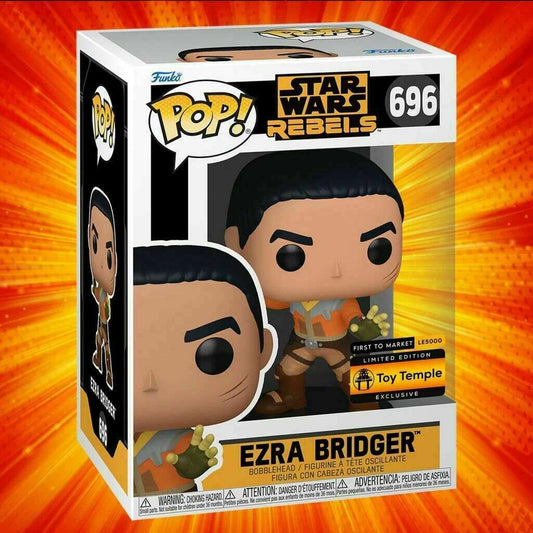 Funko POP! Star Wars: Rebels #696 Ezra Bridger, Toy Temple Exclusive FTM 5000 LE