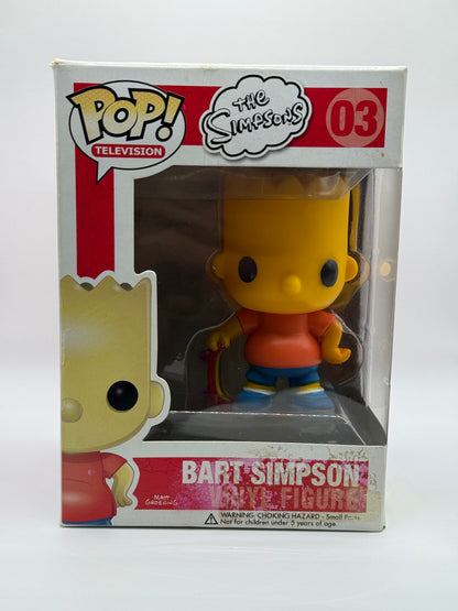Funko Pop! Vinyl: The Simpsons - Bart Simpson #03 DAMAGED