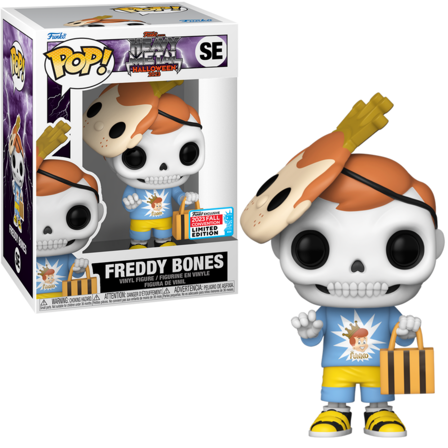 Funko Pop Fright Night FREDDY BONES NYCC 2023 Exclusive
