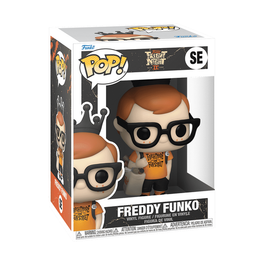 Funko Pop! Freddy Funko Frightmare On Fun Street SE 2022 NYCC Fright Night 3500