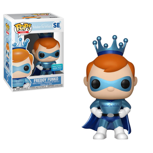 Funko Pop! Vinyl: Freddy Funko - Make A Wish SE Superhero Metallic LE 5000 pcs