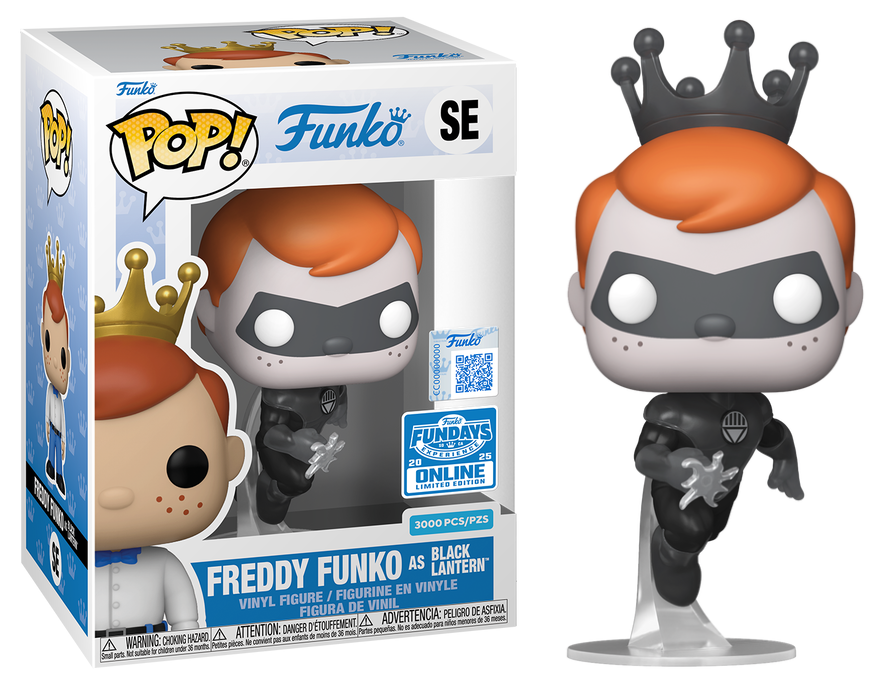 Funko POP! Freddy as Black Lantern DC Fundays 2025 Box Of Fun LE 3000 SE