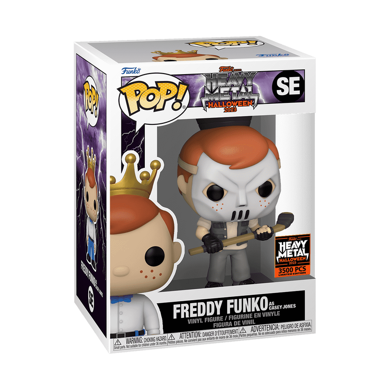 Funko POP! Heavy Metal Halloween 2023 Freddy Funko as Casey Jones
