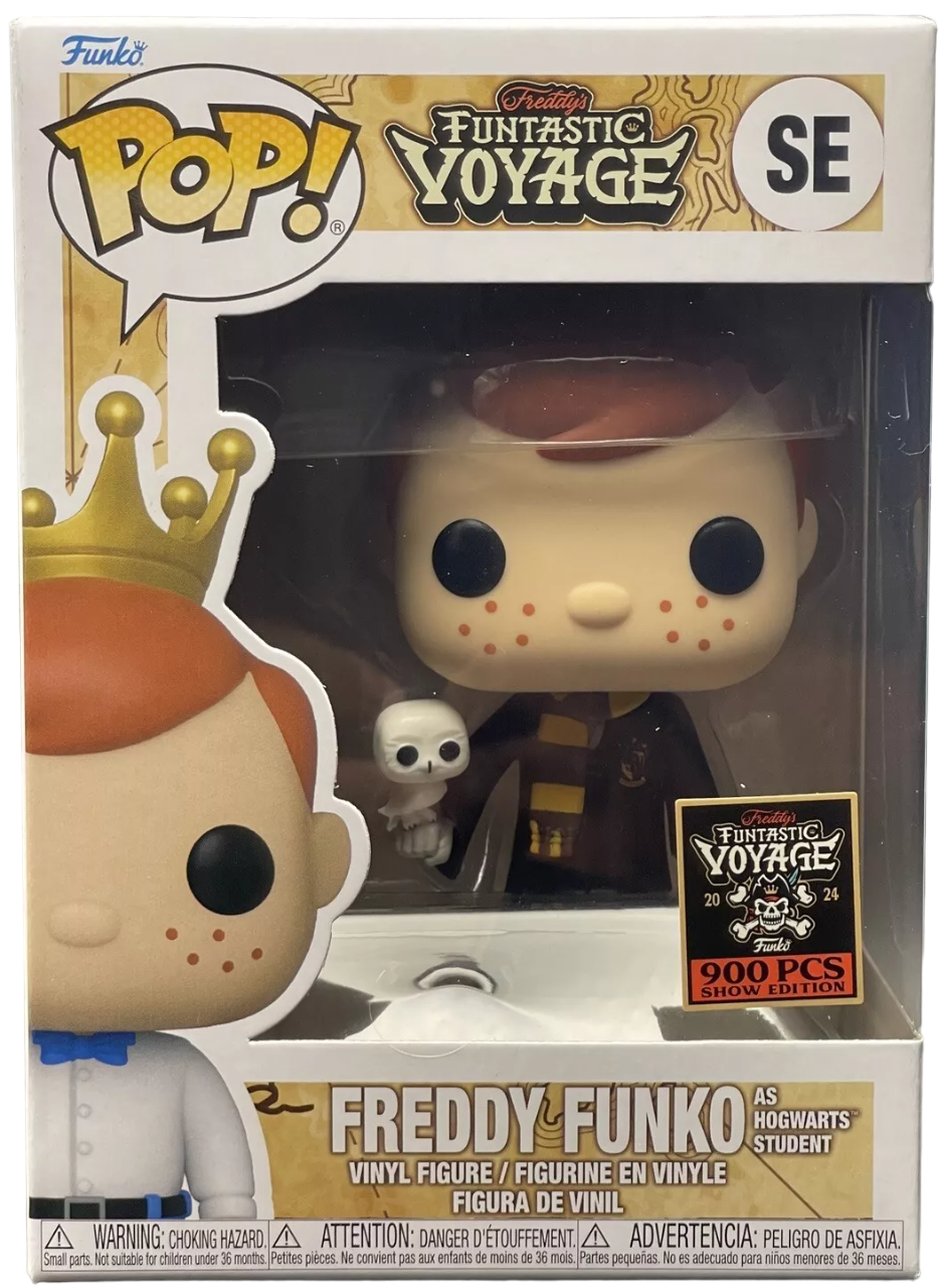 Funko Pop Freddy as Hogwarts Student SDCC 2024 Funtastic Voyage Fundays LE 900