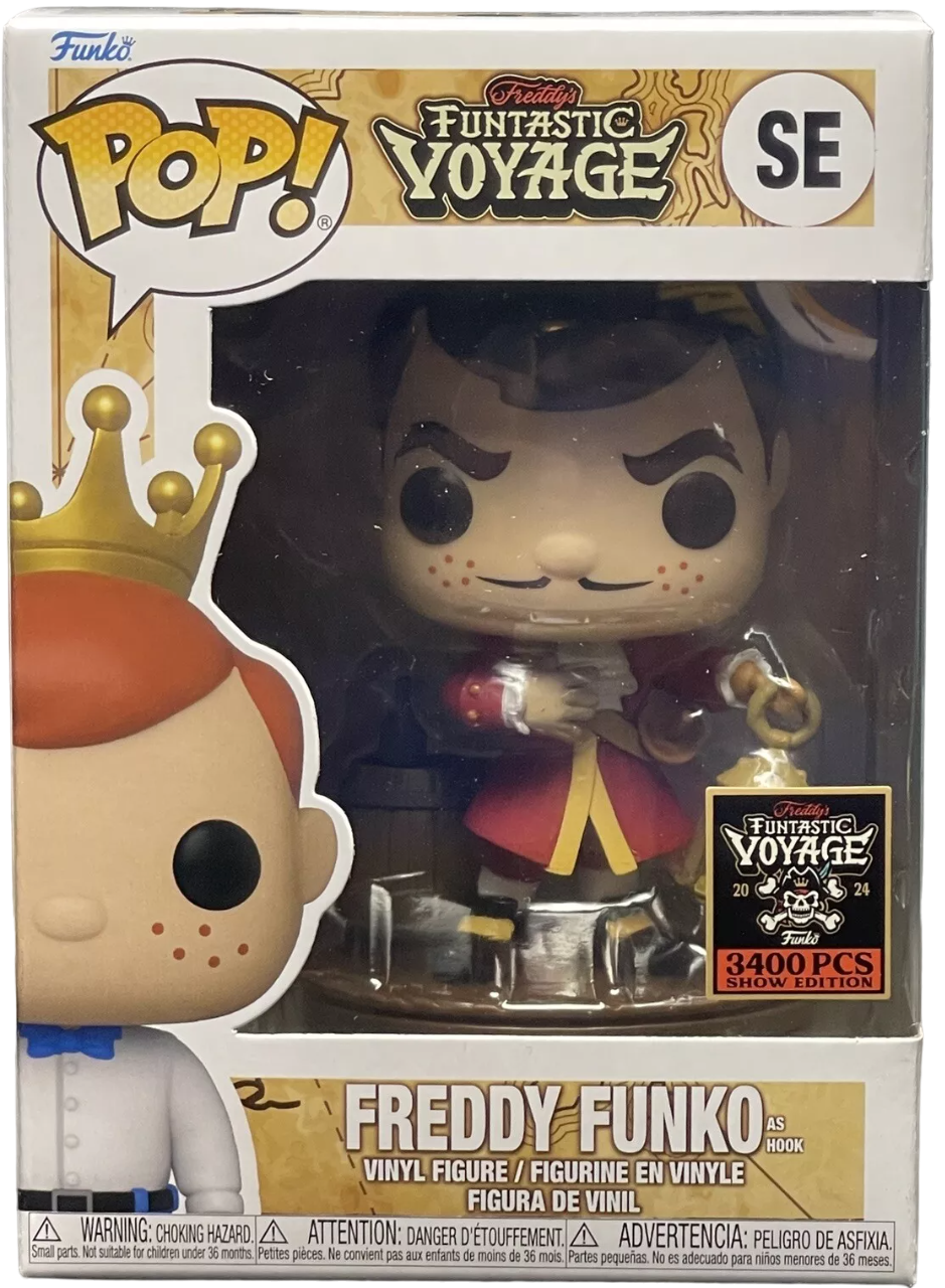 Funko Pop! Funtastic Voyage Fundays Show Edition Freddy As Hook LE 3400