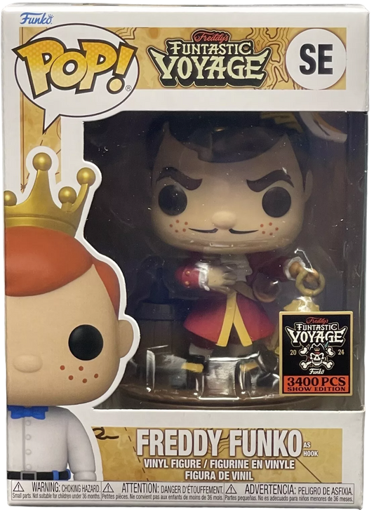 Funko Pop! Funtastic Voyage Fundays Show Edition Freddy As Hook LE 3400