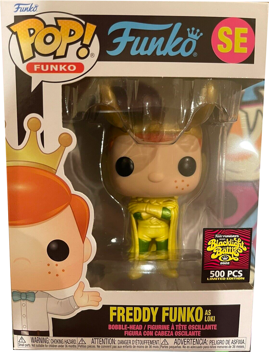 Funko Pop! Marvel - Freddy Funko as Loki SE 500pcs