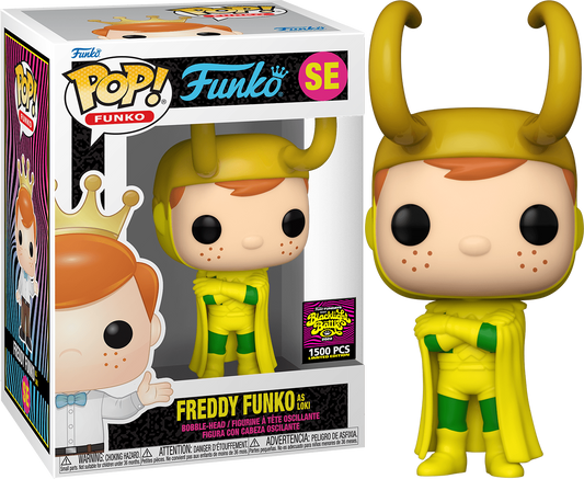 Funko Pop! 2022 SDCC Fundays Freddy Funko as Loki LE 1500