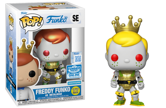 Funko Pop! Vinyl: Freddy Funko - Freddy Funko as Metalhead 3000 Pcs