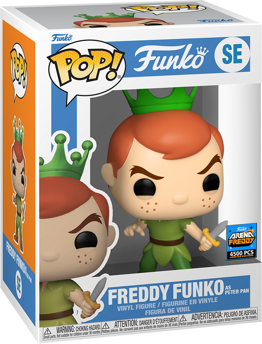Funko Pop! WonderCon 2023 Freddy Funko as Peter Pan LE 4500