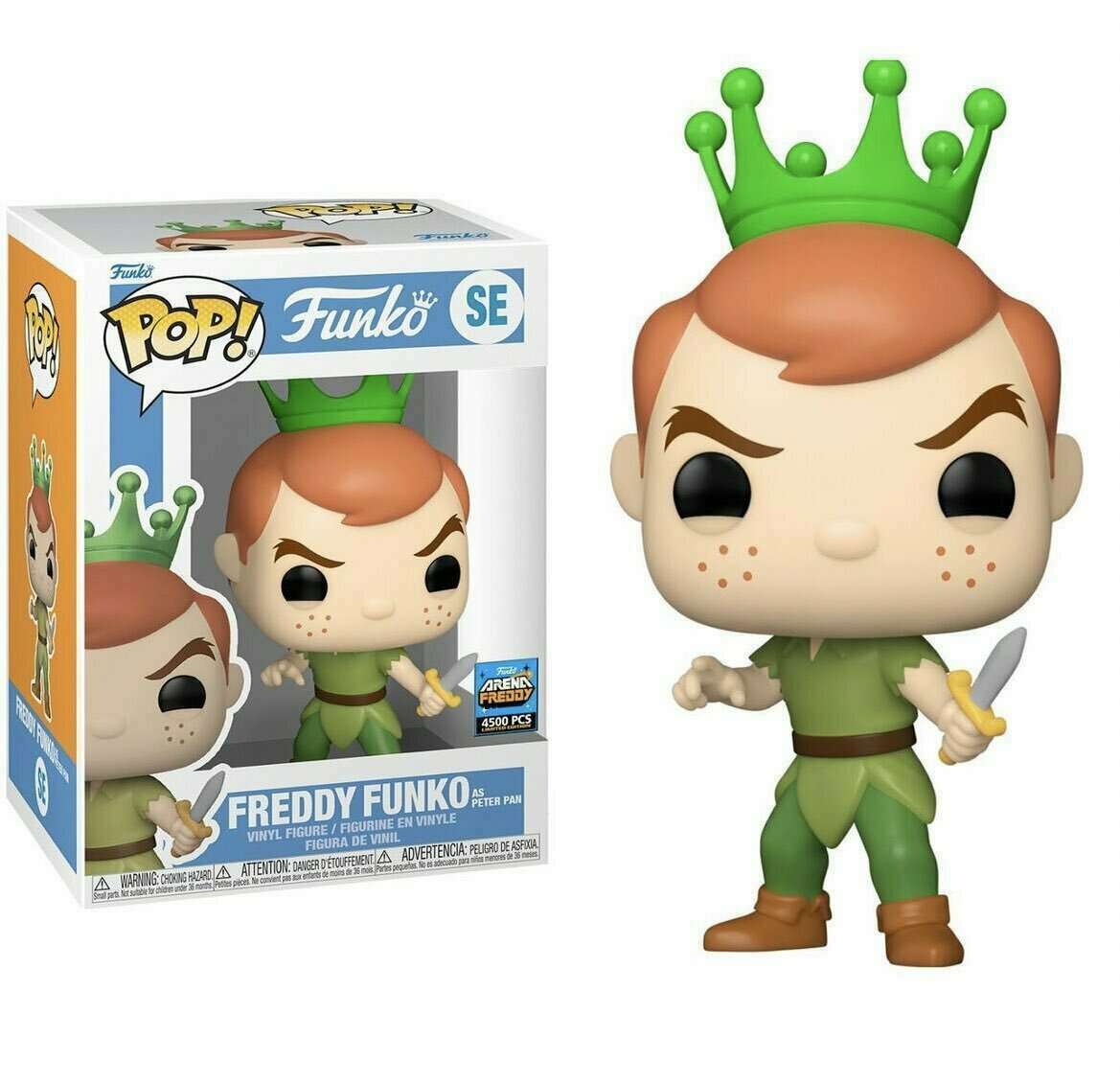 Funko Pop! Freddy as Peter Pan 2023 Wondercon Arena LE 4500