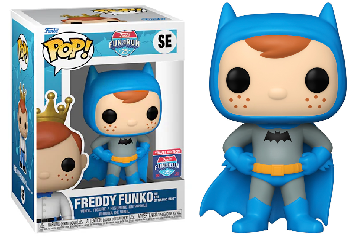 Funko Pop! Freddy Funko as The Dynamic Duo Fun on the Run 2023