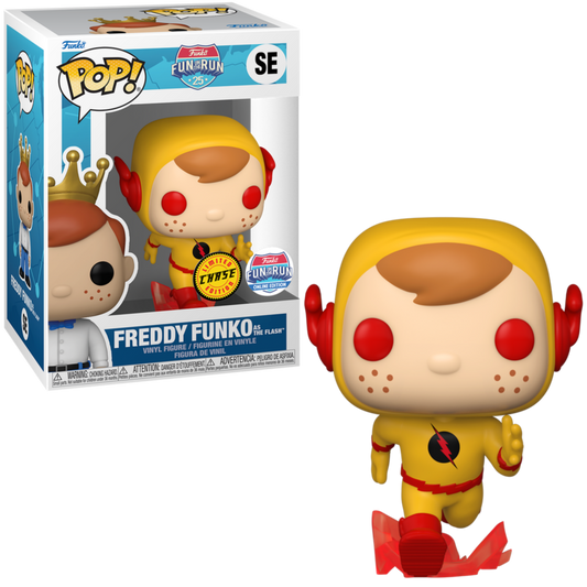 Funko Pop! Freddy Funko as The Flash SE Funko Fun On The Run (Chase)