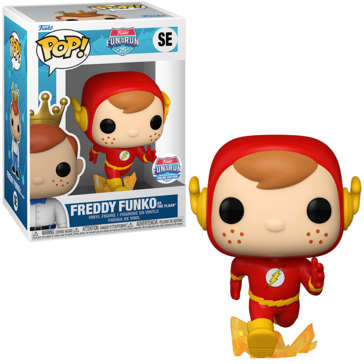 Funko Pop! Vinyl: Freddy Funko as The Flash - Fun on the Run Online Edition 2023