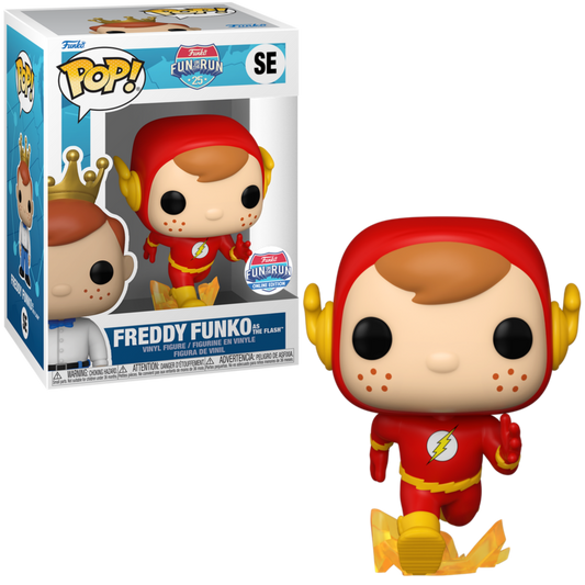 Funko Pop! Vinyl: Freddy Funko as The Flash - Fun on the Run Online Edition 2023