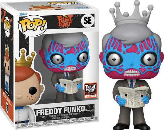 Funko Pop! Freddy Funko as They Live Alien - NYCC Fright Night 2022 LE 1600