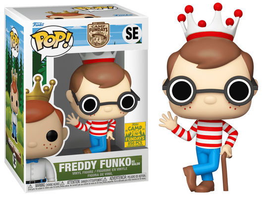 Funko POP! Camp Fundays Freddy Funko as Waldo LE 850pcs